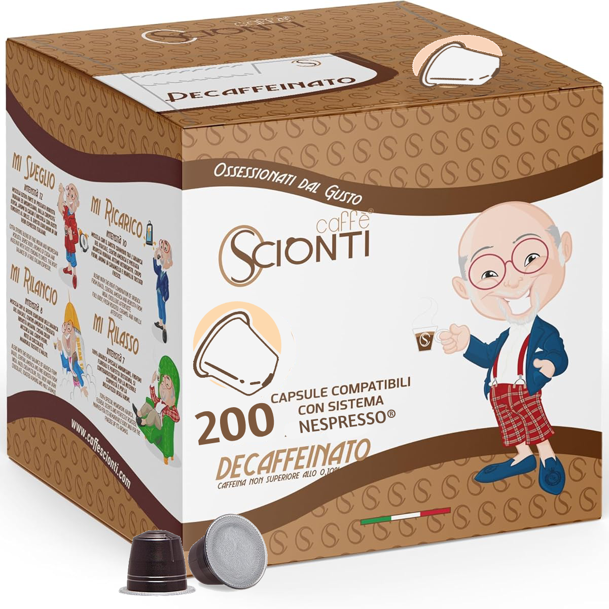 promo - decaffeinato capsula nespresso® *compatibile