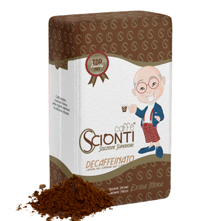 promo - decaffeinato - macinato fresco